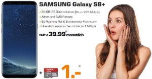 Handy Tarifvergleich mit Samsung Galaxy S8+