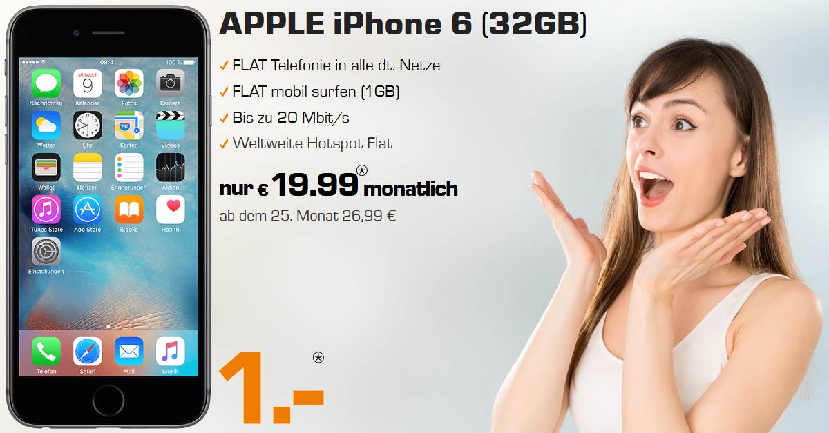 Handytarifvergleich iPhone 6