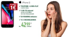 iPhone 8 Handyvertrag LTE