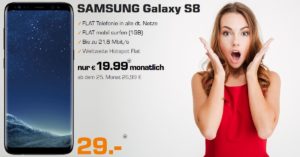 Samsung Galaxy S8 Handyvertrag Deal