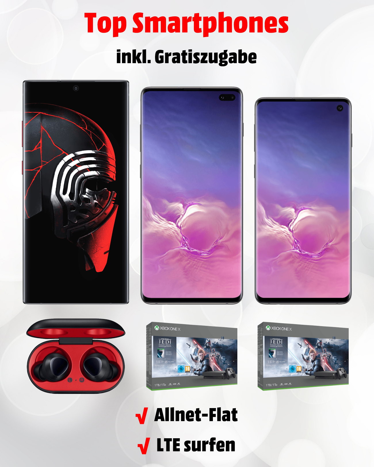 Galaxy Note 10+, S10+ und S10 Bundles zum Bestpreis