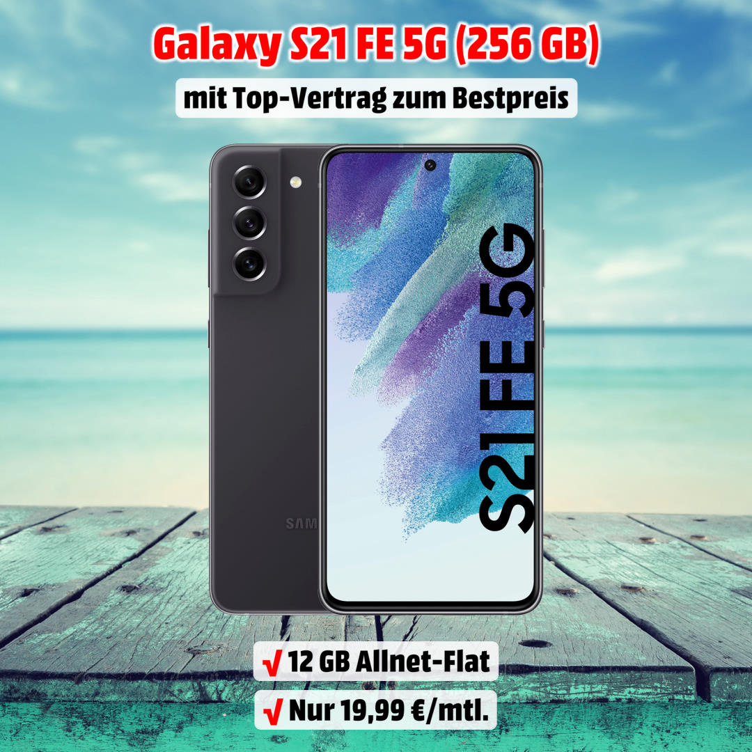 Samsung Galaxy S21 FE 5G 256 GB mit Handyvertrag