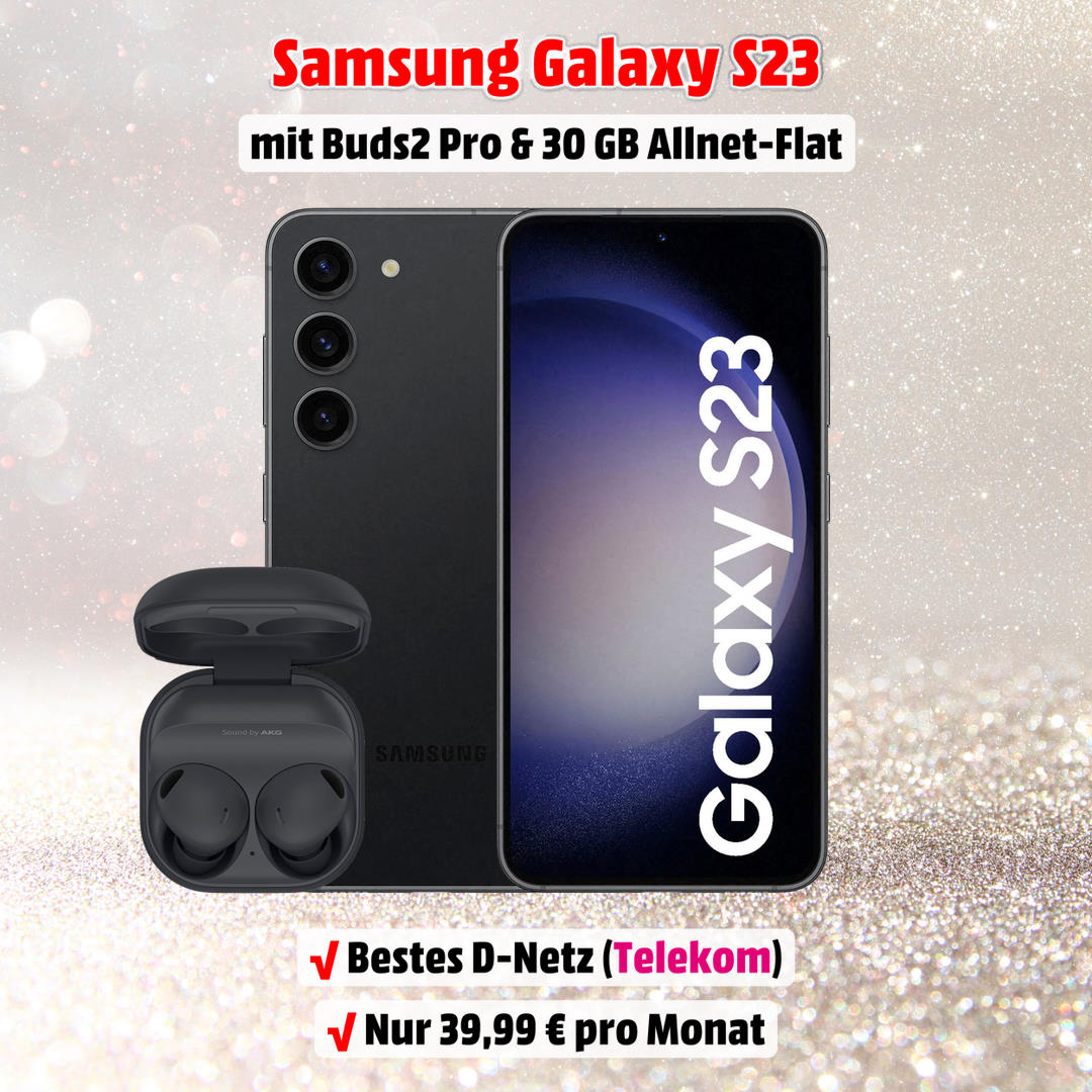 Galaxy S23 Handyvertrag mit Galaxy Buds2 Pro