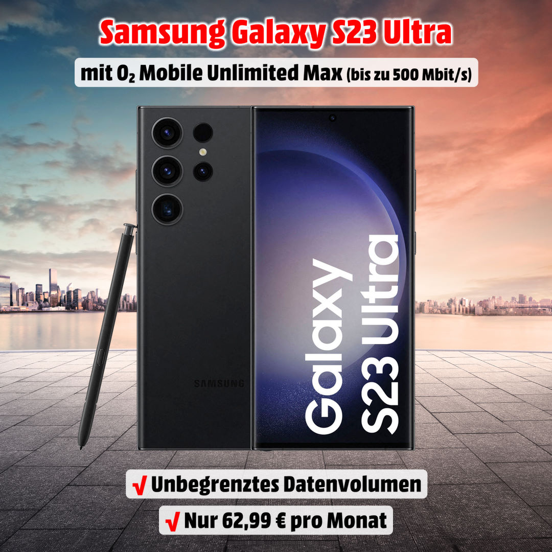 Galaxy S23 Ultra mit Vertrag