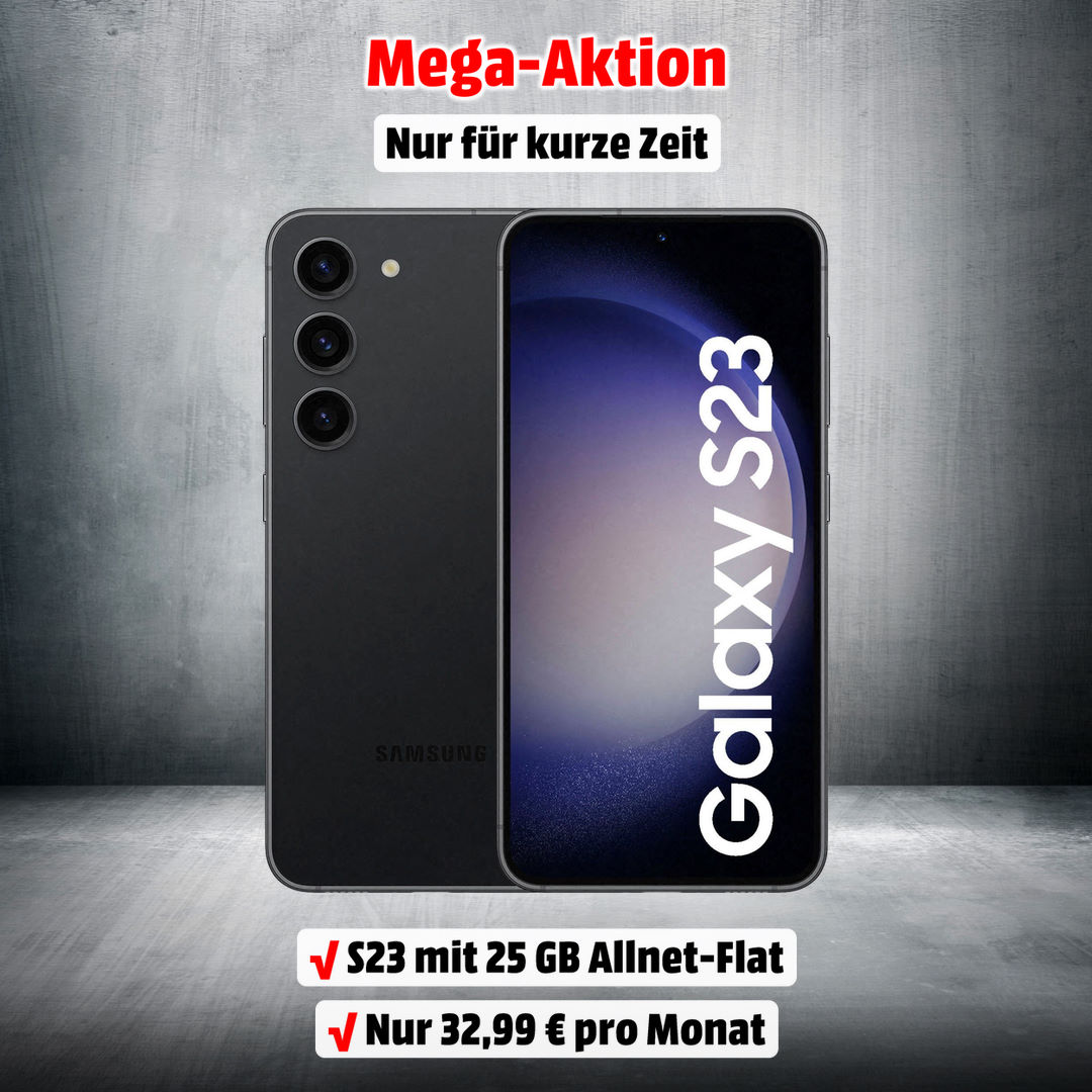 Samsung Galaxy S23 mit Vertrag Mega-Aktion