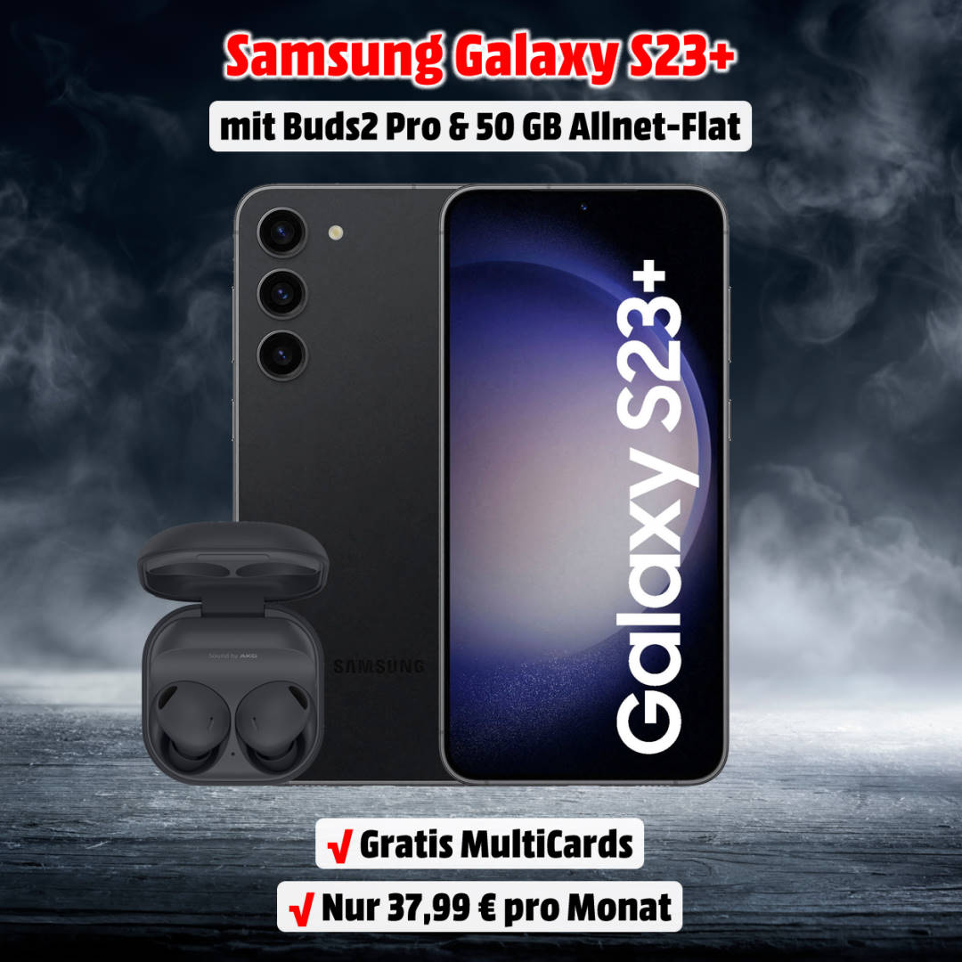 Galaxy S23+ mit Vertrag und Galaxy Buds2 Pro