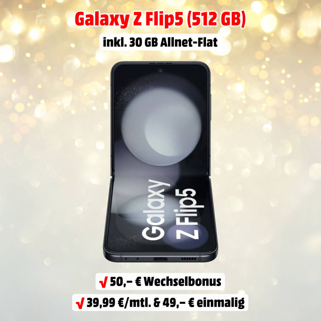 Galaxy Z Flip5 mit Vertrag