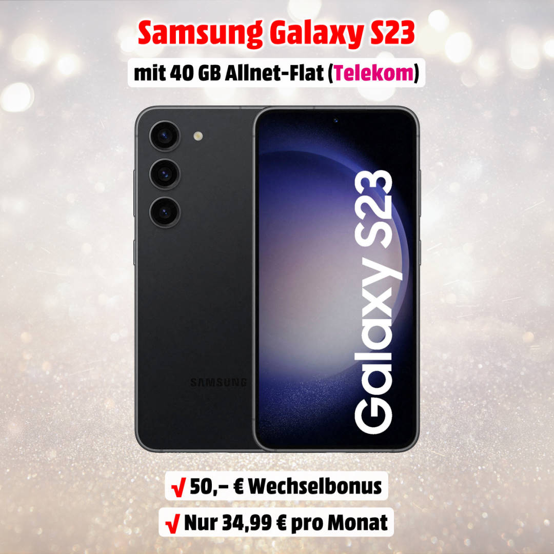 Galaxy S23 mit Vertrag im Telekom-Netz