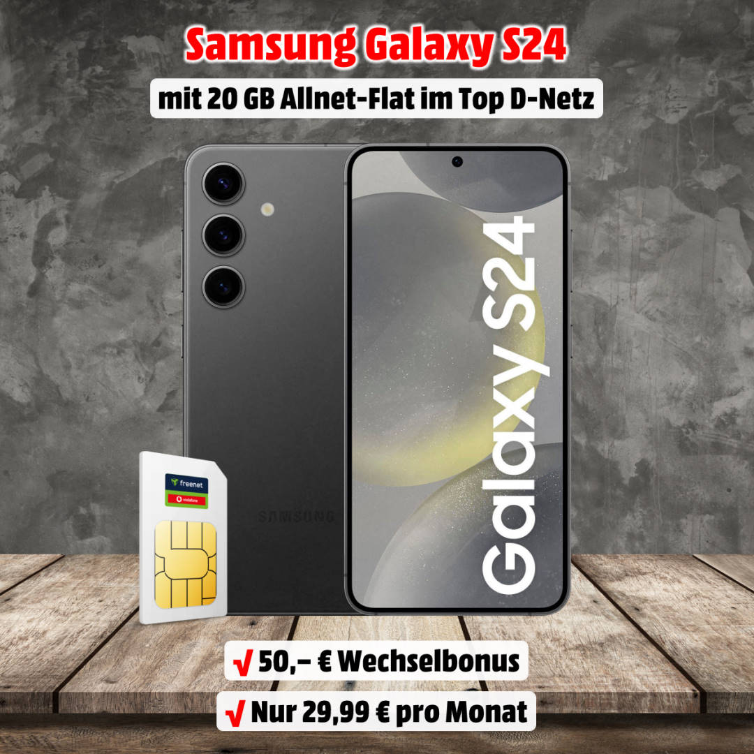 Samsung Galaxy S24 mit Vertrag