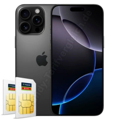Apple iPhone 16 Pro Max mit 2 Verträgen im D-Netz von Vodafone - Freenet