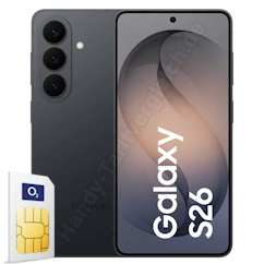 Samsung Galaxy S26 mit Vertrag im Netz von o2 - Telefónica