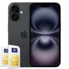 Apple iPhone 16 mit 2 Verträgen im Netz von o2 - Telefónica