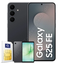 Samsung Galaxy S25 FE mit Galaxy Tab A11 und Vertrag im Netz von o2 - Telefónica