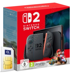 Nintendo Switch 2 inkl. Mario Kart World mit Vertrag im Netz von o2 - Telefónica