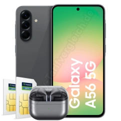 Samsung Galaxy A56 5G mit Galaxy Buds3 Pro und 2 Verträgen im Netz von o2 - Freenet