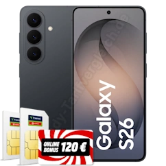 Samsung Galaxy S26 mit 2 Verträgen im D-Netz von Vodafone und 120 Euro Cashback - Freenet