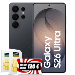 Samsung Galaxy S26 Ultra mit 2 Verträgen im Vodafone- und o2-Netz sowie 120 Euro Cashback - Freenet