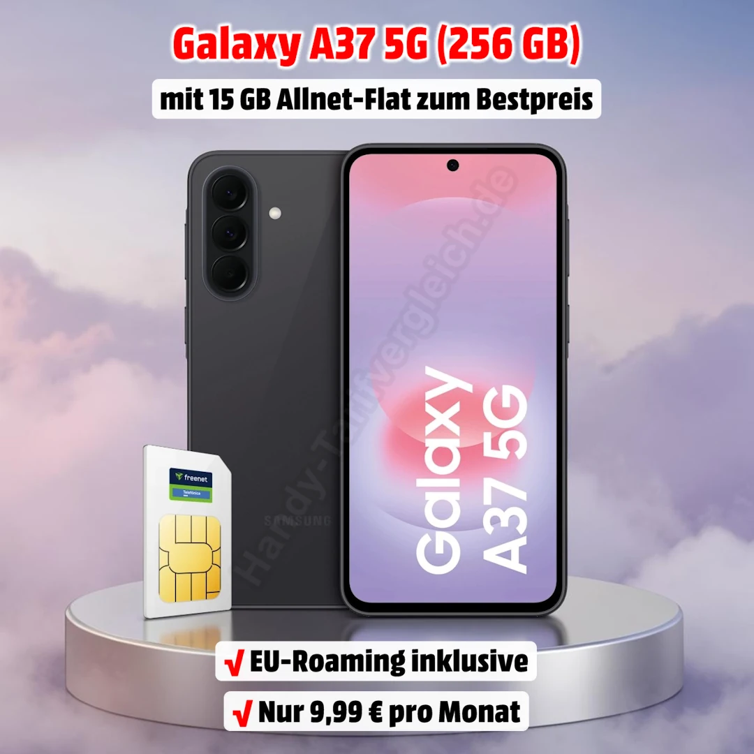 Samsung Galaxy A37 5G (256 GB) mit Vertrag zum Bestpreis