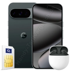 Google Pixel 10 Pro inkl. Pixel Buds 2a mit Vertrag im Netz von o2 - Telefónica