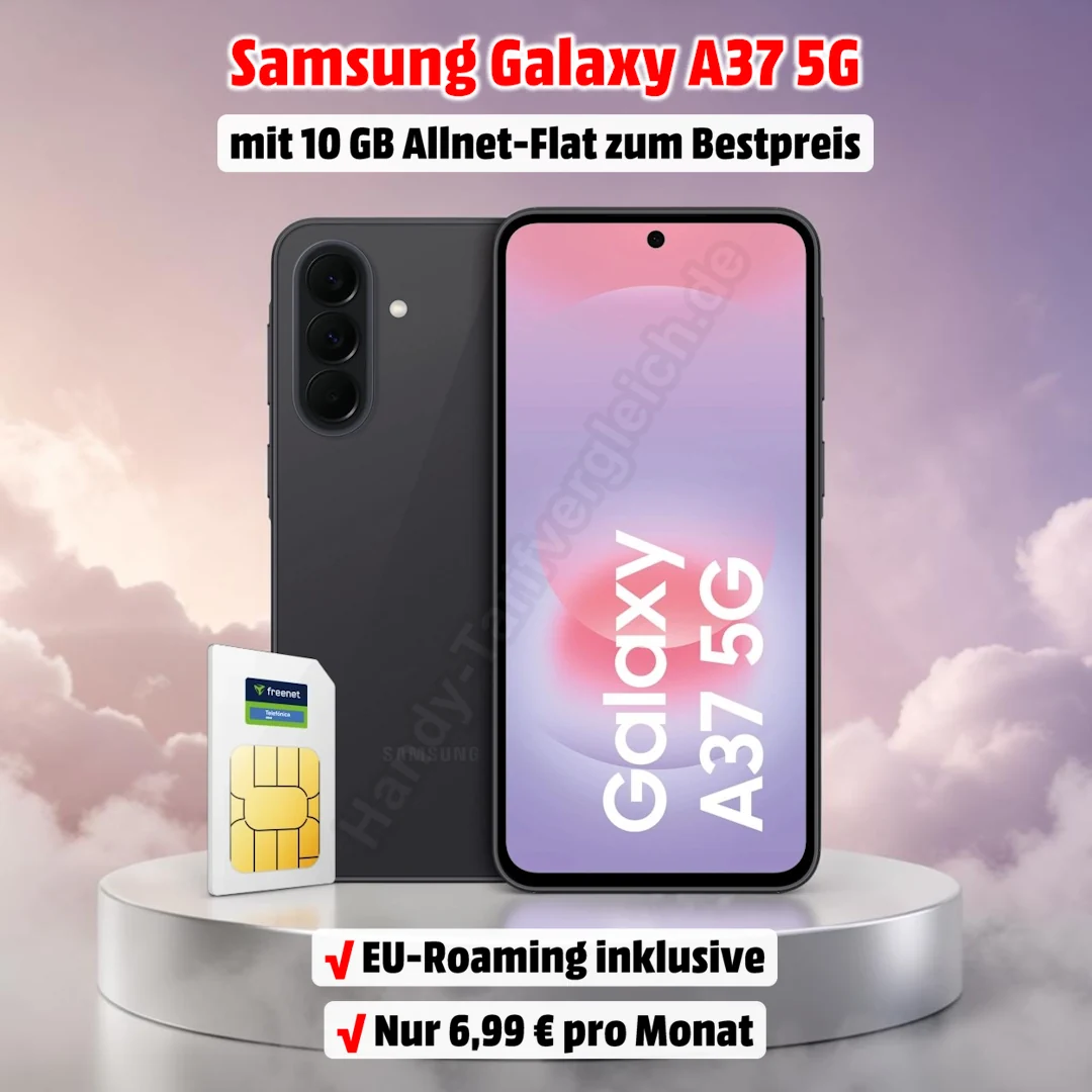 Samsung Galaxy A37 5G mit Vertrag zum Bestpreis
