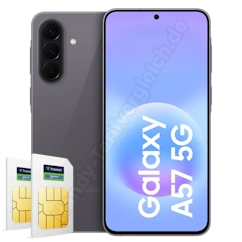 Samsung Galaxy A57 5G mit 2 Verträgen im Netz von o2 - Freenet