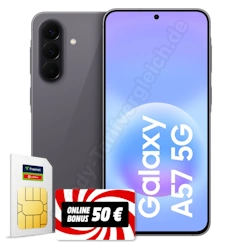 Samsung Galaxy A57 5G mit Vertrag im D-Netz von Vodafone und 50 Euro Cashback - Freenet