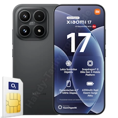 Xiaomi 17 mit Vertrag im Netz von o2 - Telefónica